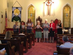  First Presbyterian Church Huntsville Arkansas Women's Group - Mother's Day 2015